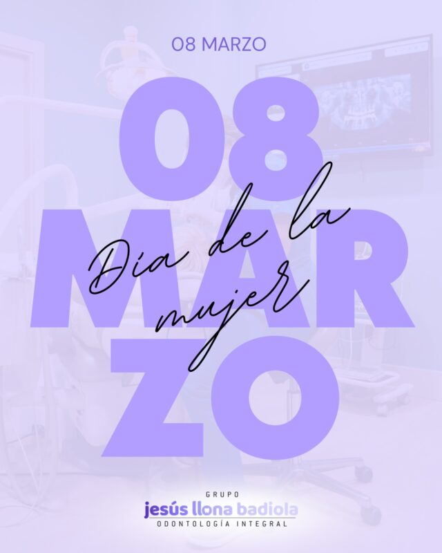 ¡Feliz 8M a todas! ✨🦷 

Hoy y todos los días celebramos la fuerza, la dedicación y la sonrisa de las mujeres que forman parte de Grupo Llona y de las que confían en nosotras para cuidar su salud bucodental. 💜