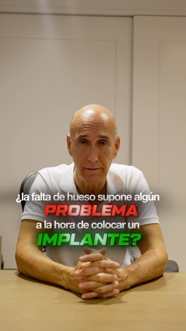 🦷 ¿Es importante tener hueso para colocar un implante?

Sí. El hueso es fundamental para que el implante pueda quedar correctamente sujeto y tenga una buena estabilidad a largo plazo.

Pero… ¿qué ocurre cuando no hay suficiente hueso? 👀
En estos casos, existen diferentes técnicas para regenerarlo y conseguir las condiciones necesarias para colocar un implante de forma segura.

📍C/Colón de Larreategui 17, Bilbao
📍C/Amezti 7 Bajo, Algorta