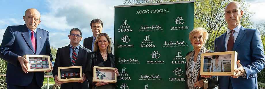 Subasta solidaria Acción Social Grupo Llona presentación